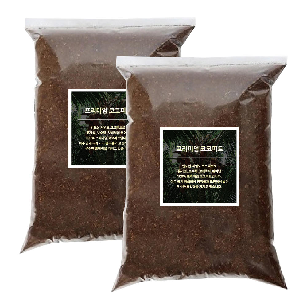 벅스프린스 코코피트 3L, 혼합색상, 2개 5,110원