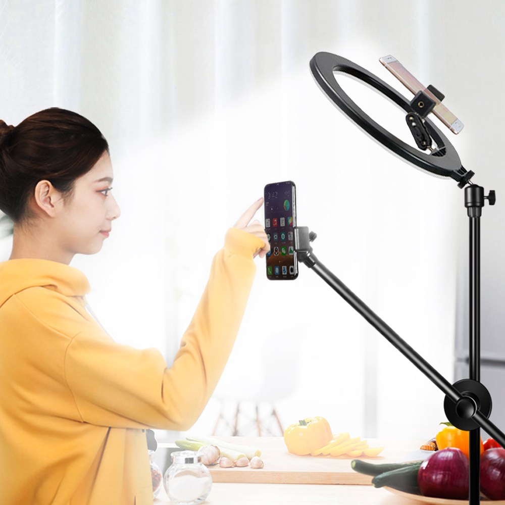 비상 360 스탠드 촬영거치대 링라이트+26cm 유튜브방송 개인촬영조명장비 19,900원