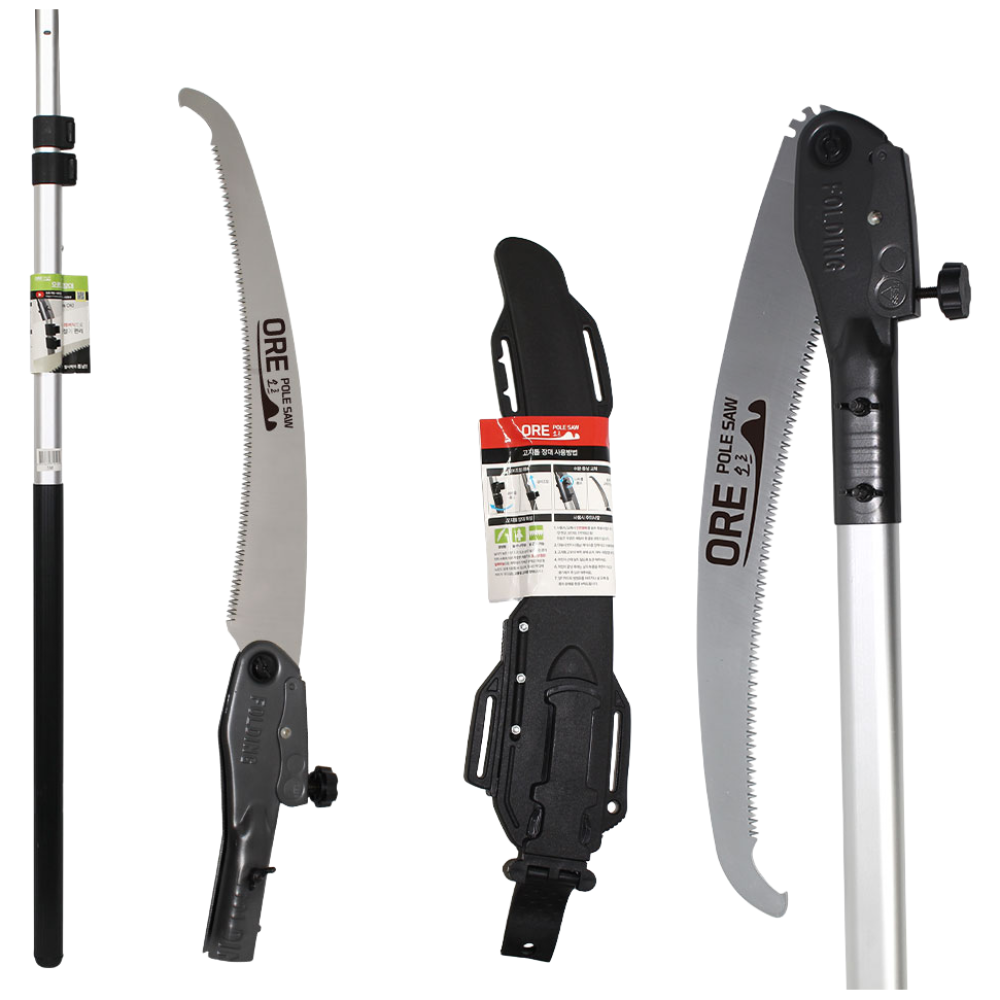 ORE오르 장대톱 오르 접이식 고지톱 세트 전지 전정, 1개, 접이식 고지톱 3m 54,880원