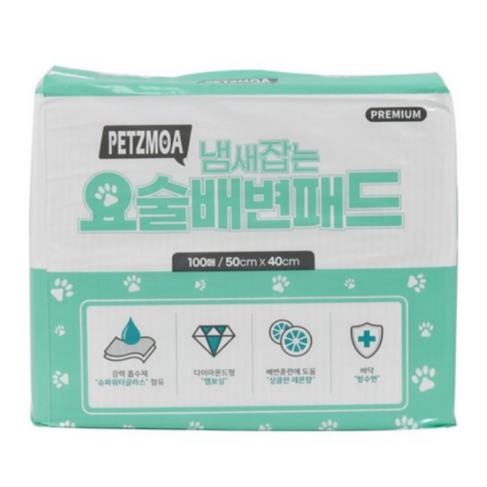 냄새잡는 강아지 요술 배변패드, 100개입, 1개 30,880원
