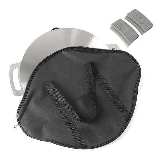 만능큐 스텐 그리들 40cm 손잡이 가방포함 캠핑불판 42,810원