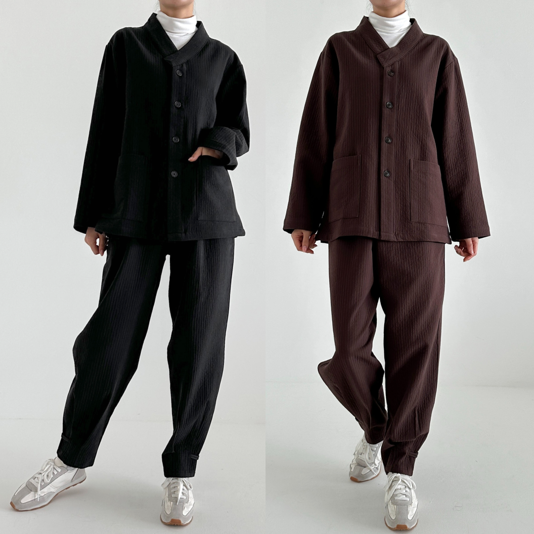 남여공용 선염 이중지 누빔 초봄 겨울 실내용 생활한복 개량한복 절복 법복 승복 템플스테이 79,500원