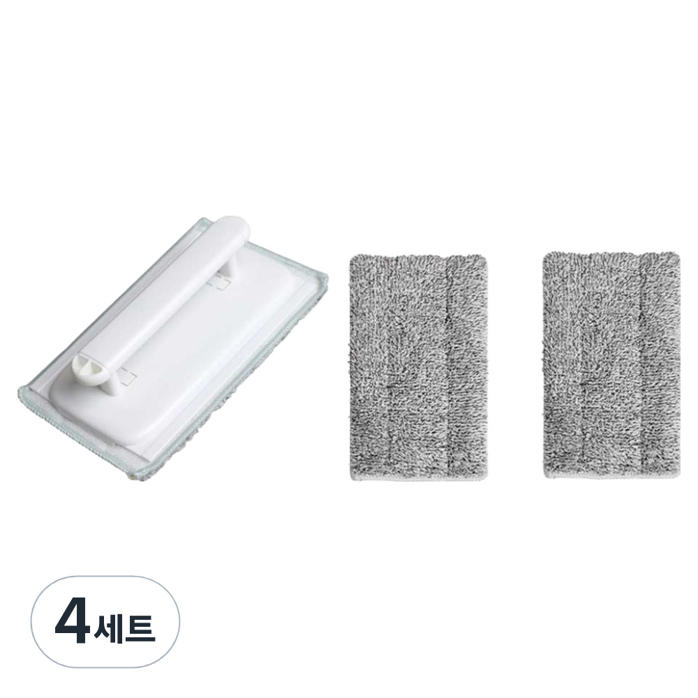 모나코올리브 핸드맙 베란다 창문 창틀 청소솔 + 청소포 2p 세트 27,600원