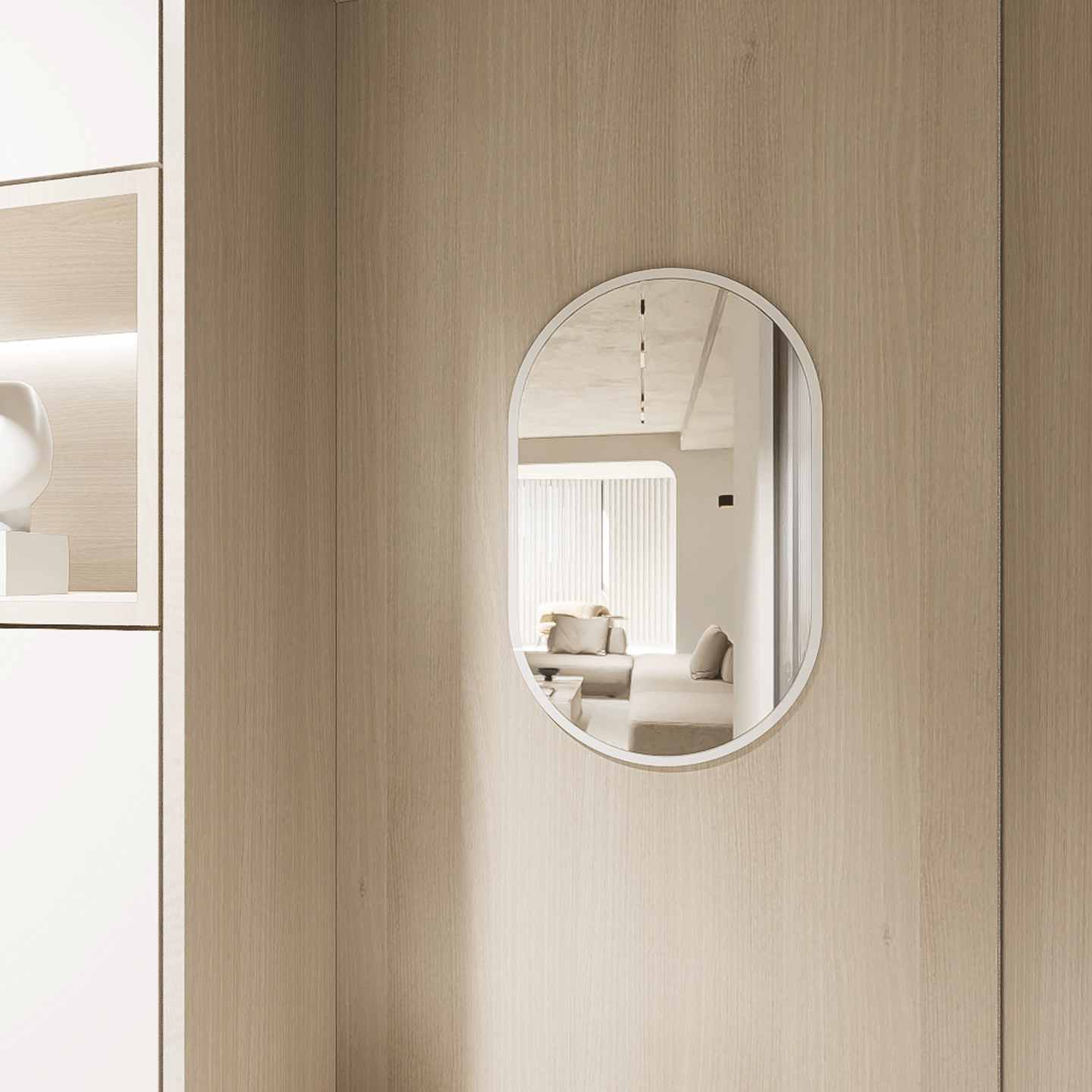 마드 심플 아크릴거울 긴원형 XL 41,900원