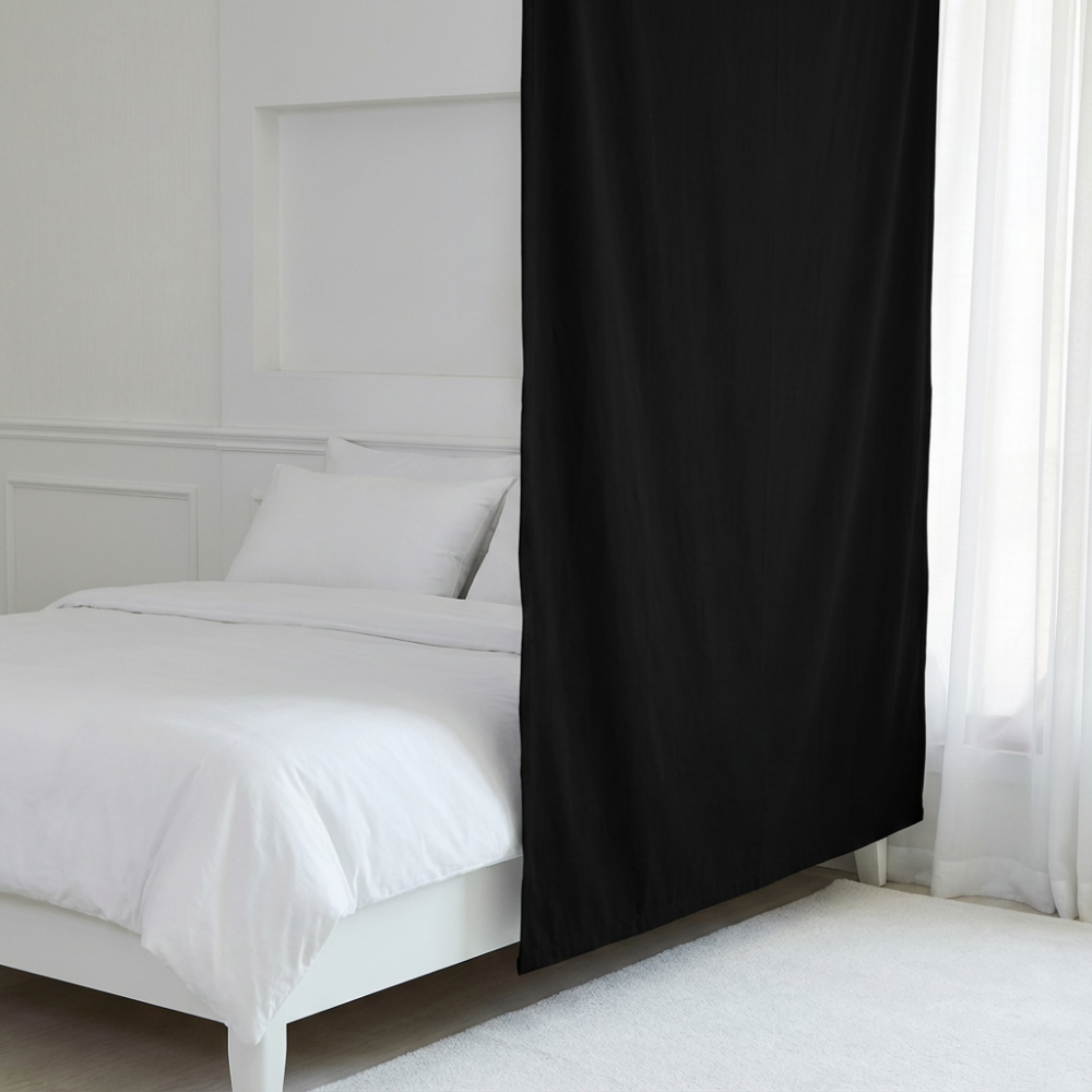 유스몰 광목 패브릭 파티션 + 벽지 핀 3p 20,900원