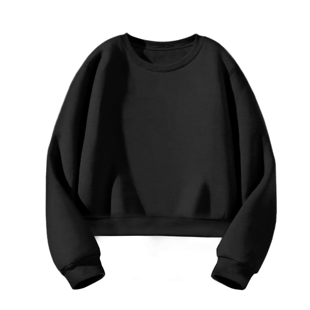 몰토벨리노 SF 무지 세미오버핏 크롭 맨투맨 19,900원