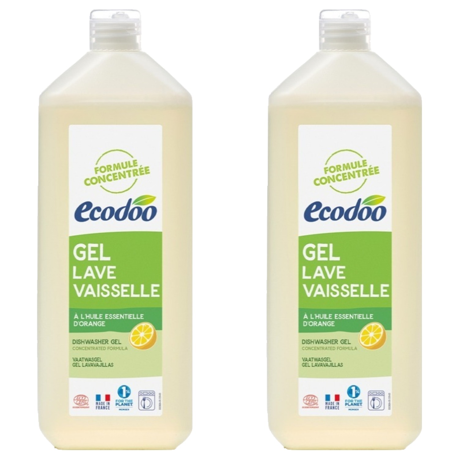 에코두 자동식기세척기용 세제 젤 액상형, 1L, 2개 23,300원