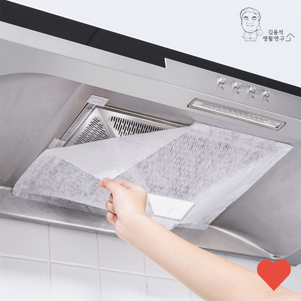 주방 가스 후드커버 기름때방지 후드망 청소필터 난연 7,620원