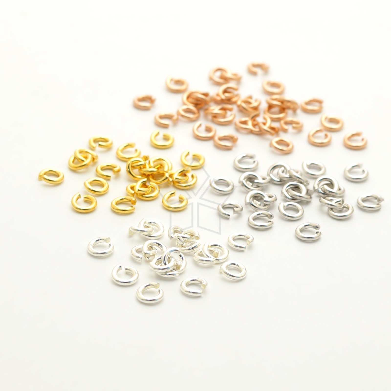 [엔비즈] 실버925 O링 은 실버부자재 은오링 두께0.6mm 외경2.5mm 실버 악세사리 재료 (10개) 2,100원