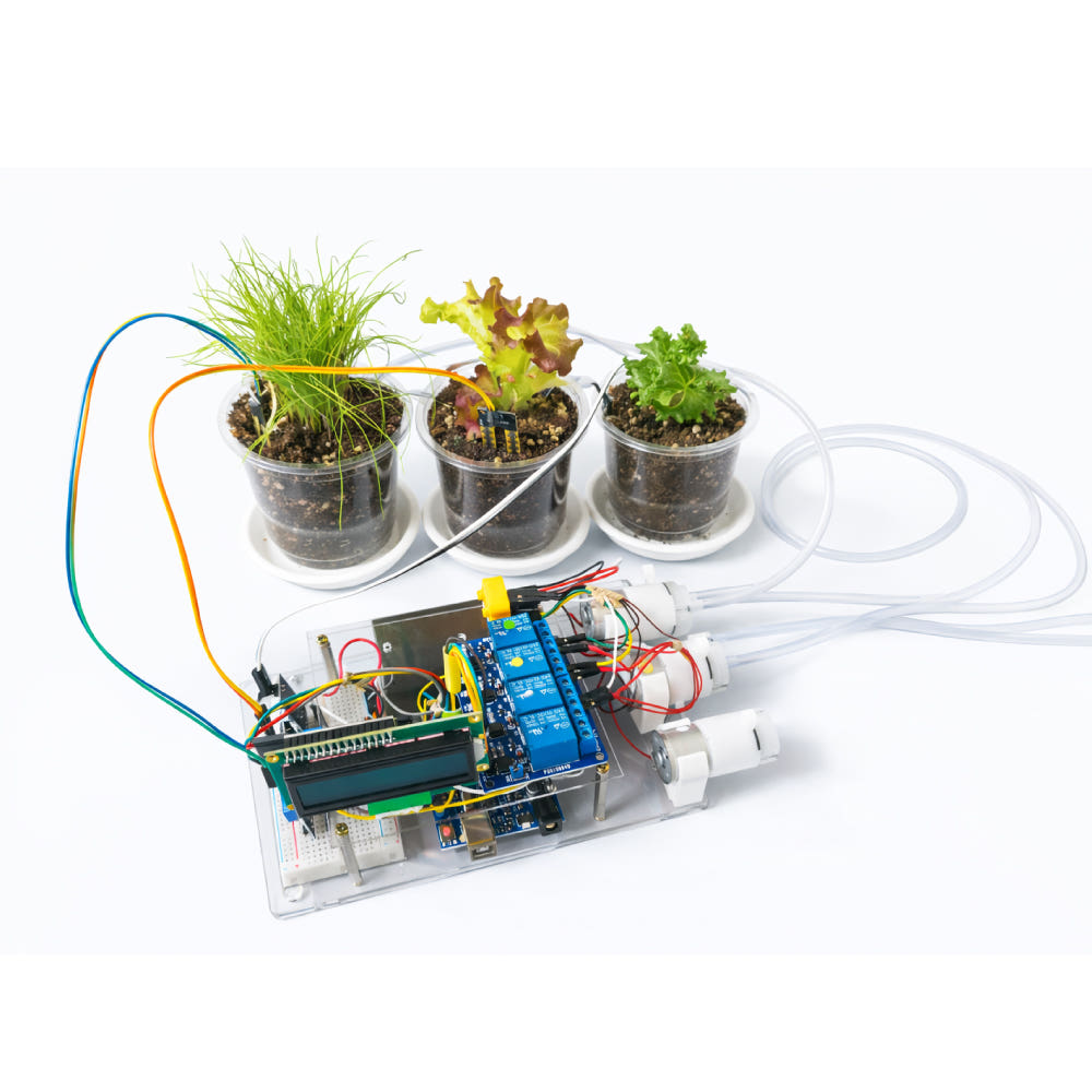 스마트팜 3구 식물 키우기 만들기 키트 아두이노 코딩 (별도구성품 미포함) 41,500원