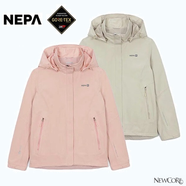 네파_NCSP_여성 아웃도어 활동에 적합한 스타일 전체 심실링 작업으로 완벽한 방수 기능 고어텍스 아크레 2L 방수자켓 175,000원