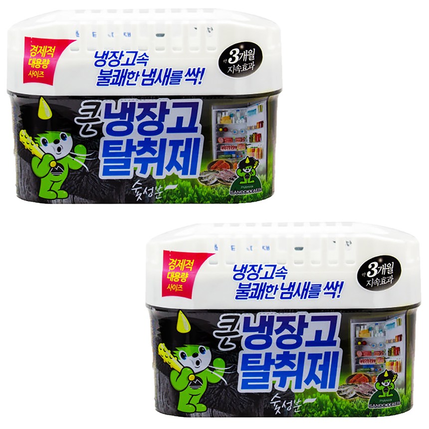 산도깨비 큰 냉장고 참숯 탈취제 본품 8,500원
