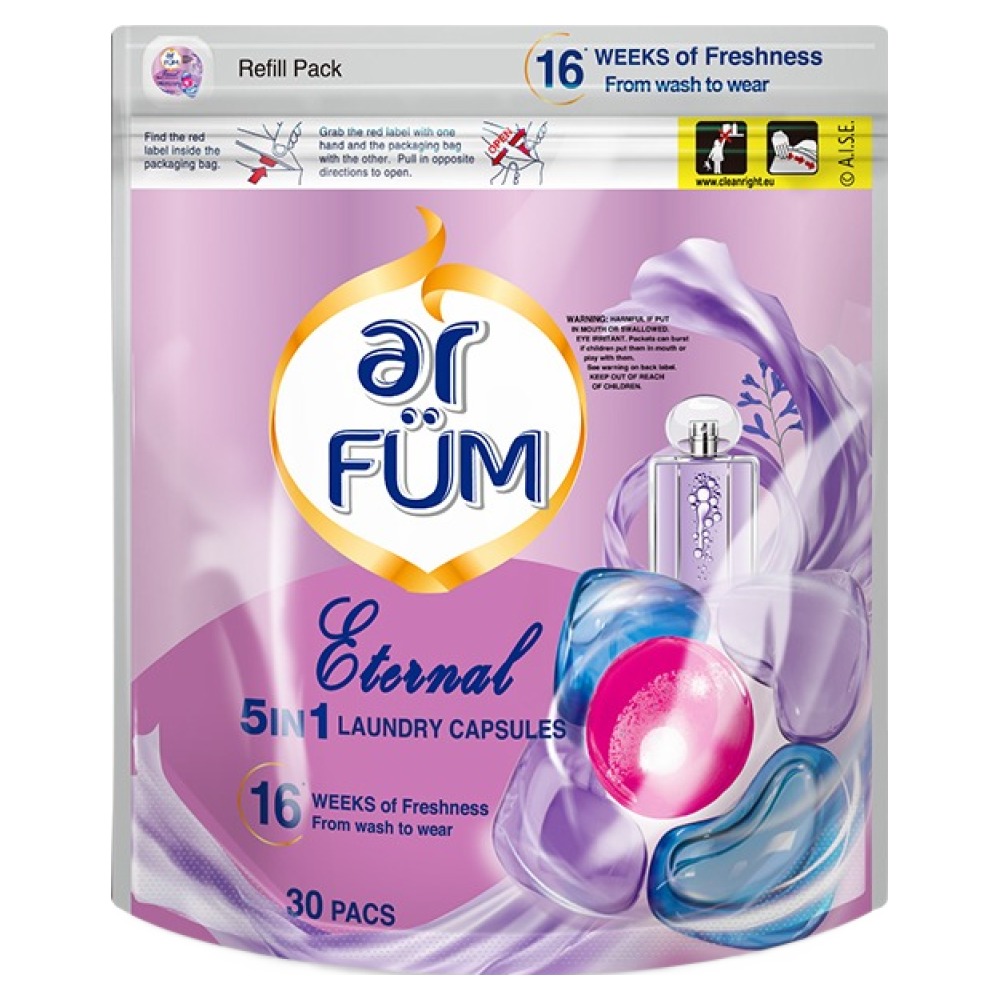 아로퓸 5in1 퍼퓸 퓨어블라썸 캡슐세탁세제, 30개입, 12g, 1개 15,900원