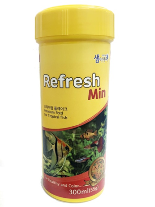 샘아쿠아 리프레쉬 민 열대어 사료 7,500원