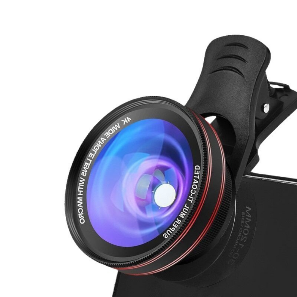 스마트폰 초광각 접사 렌즈 스마트폰 와이드 넓은시야 촬영, 1개, 블랙 11,500원