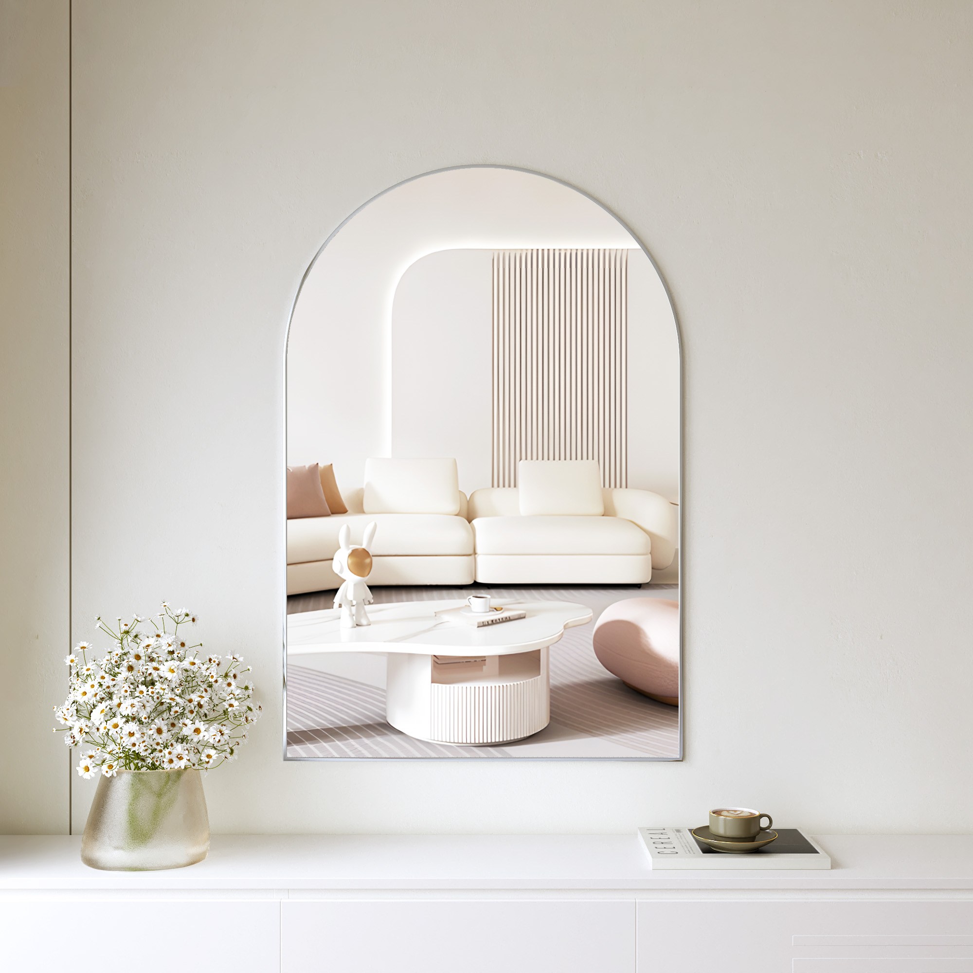 뷰티피크 벽거울 아치형 400 x 600 mm 36,000원