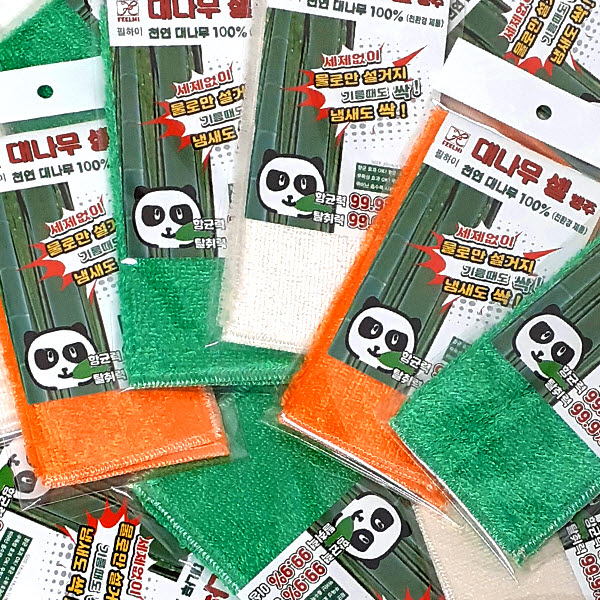 토탈하우스 대나무셀행주 뱀부셀행주 대나무행주 (색상구성 5종 1선택) 34,800원