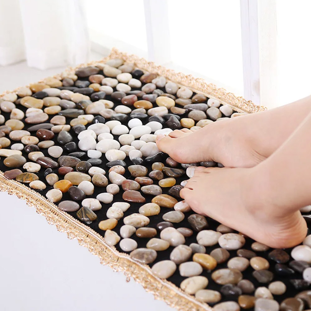 에코벨 천연 자갈 돌매트 고밀도 대형 40x150/발 지압 매트, 1개 29,300원