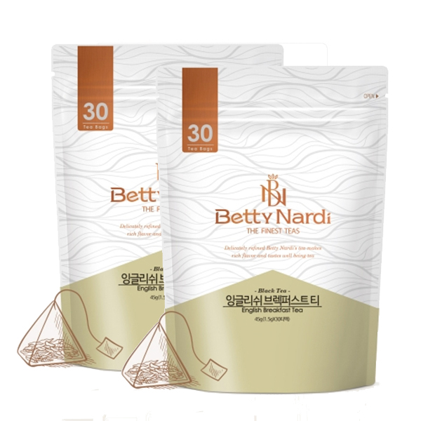 베티나르디 잉글리쉬 브렉퍼스트 티 피라미드 30티백 2개세트 18,270원