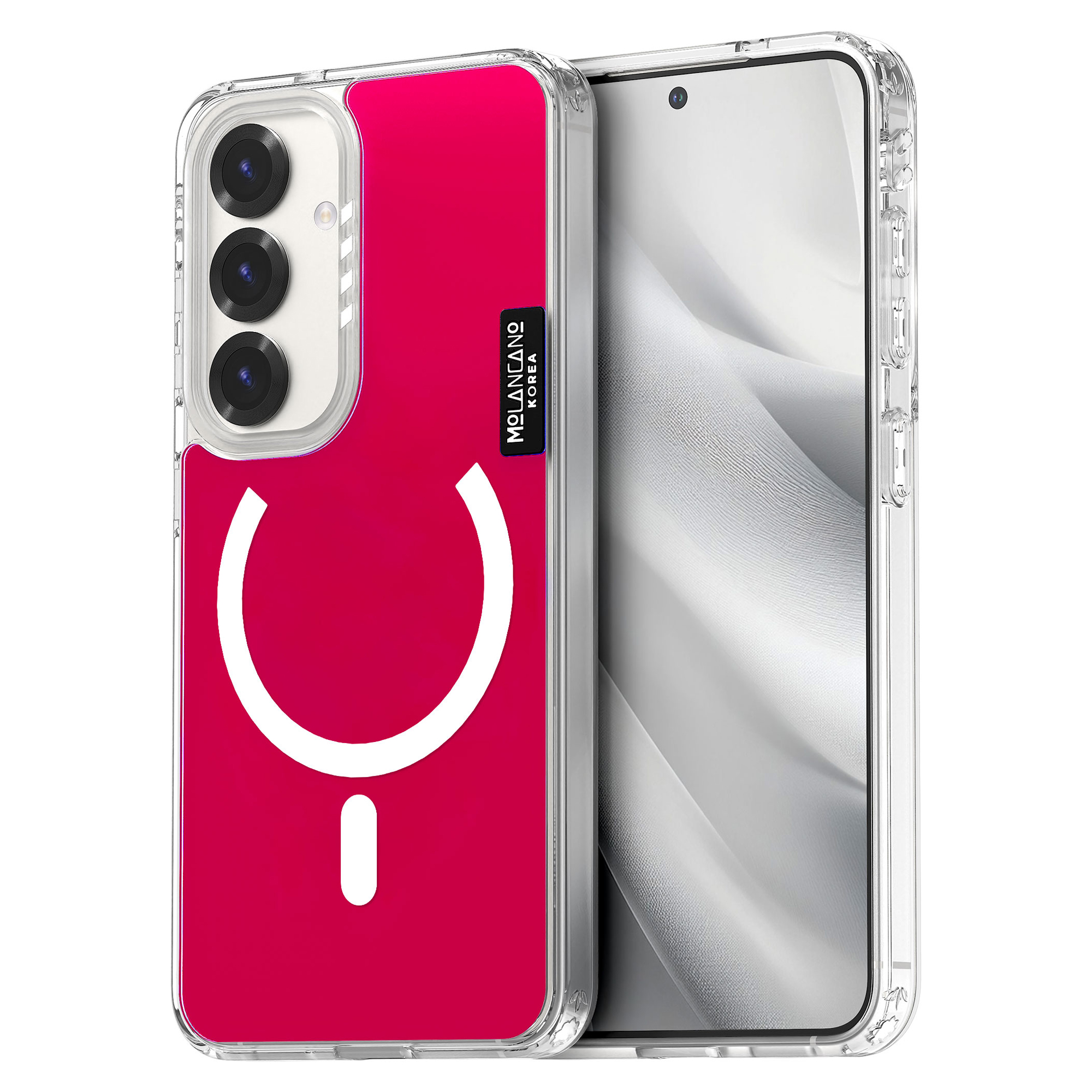 모란카노 크리스탈 컬러 맥세이프 투명 휴대폰 케이스 19,400원