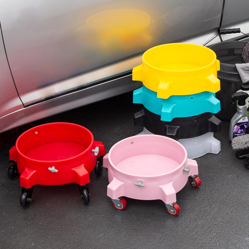 더쎈 빅사이즈 버킷돌리 PU 바퀴셋트 다용도 워시버킷 청소물통 세차물통 화분받침대 이동식 받침대 58,400원