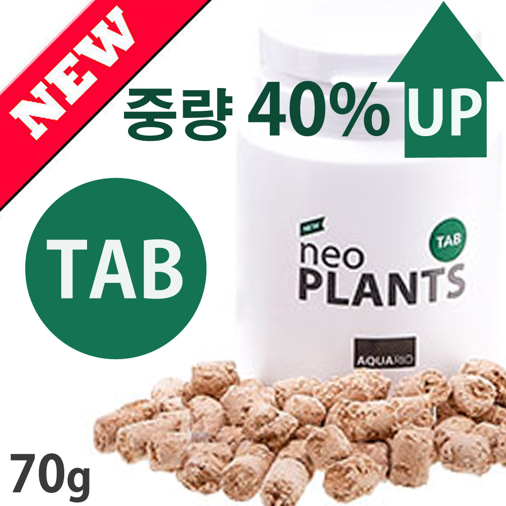 Neo 네오 플랜츠탭 70g / 수초 비료 영양제 소일 수족관 어항 뿌리 색상 강화 약품 모스 유목 컴팩트 7,440원