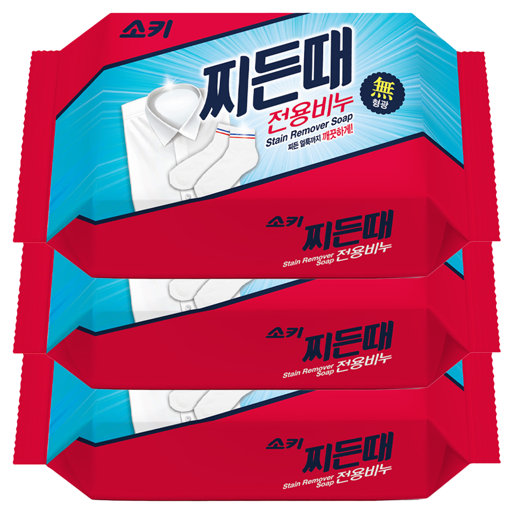 소키 찌든때 전용 세탁비누, 150g, 3개 3,480원