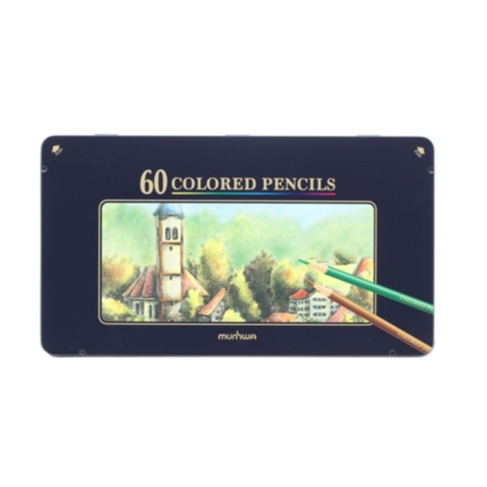 문화연필 넥스프로 고급 유성색연필 60색 20,000원