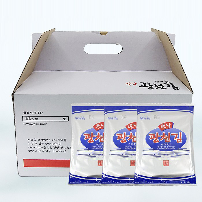 신안수산 옛날광천김 전장김 20g 10봉 15,500원