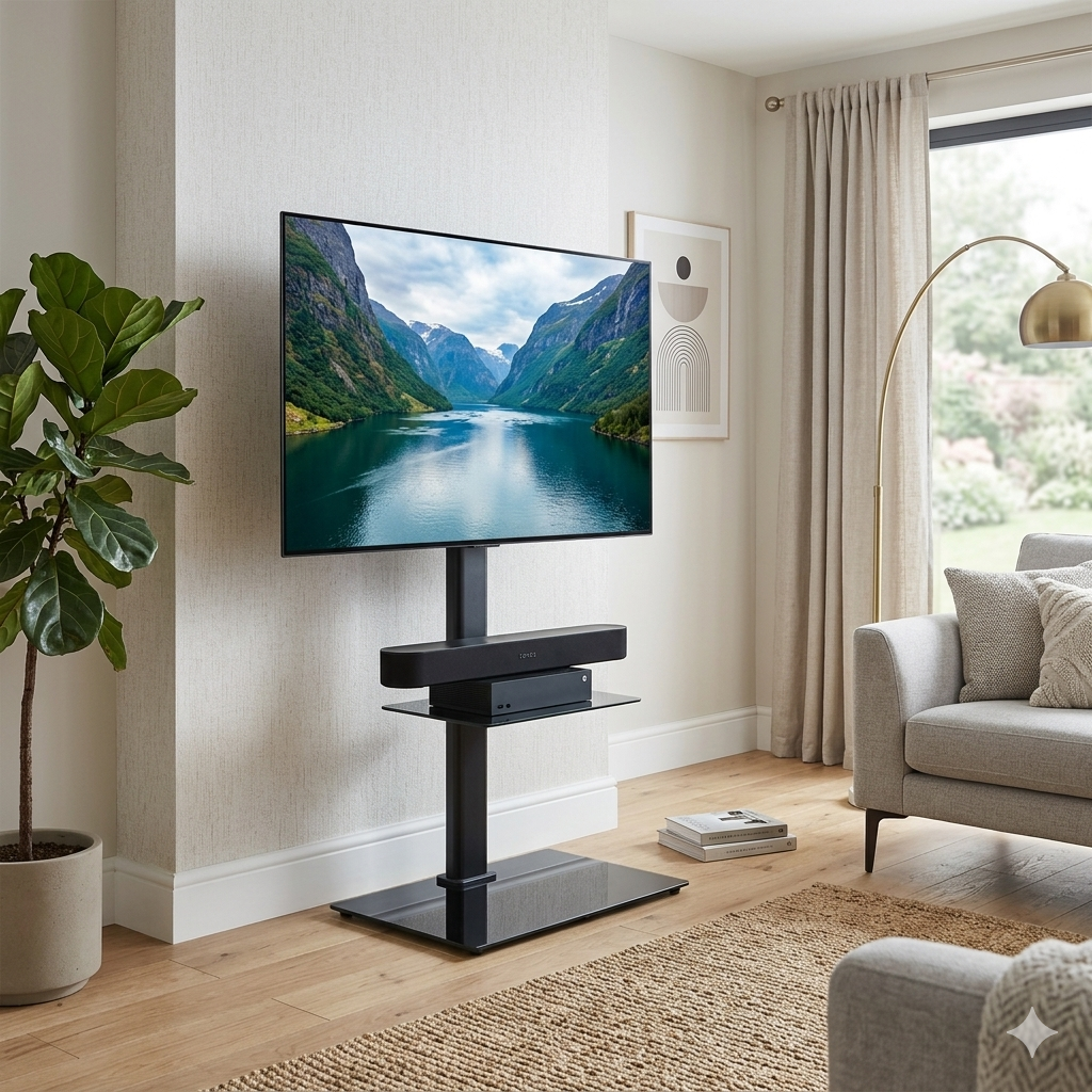 TV스탠드 40-65인치 티비 스텐드 거치대 브라켓 삼성 엘지 중소기업 88,500원