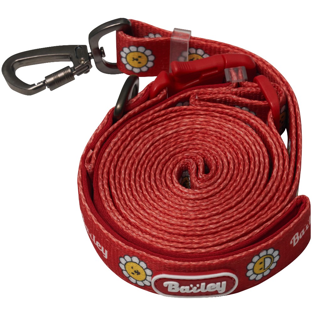 베일리펫 핸즈프리 강아지 리드줄 2.5M 길이조절 산책줄, 1개, 레드 28,800원