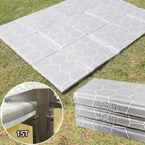 SN월드 3단 접이식 15T 캠핑매트 240x200 프리미엄 왕쿠션 매트 59,800원