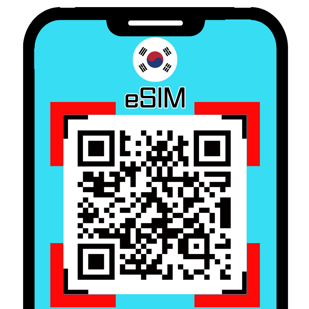 [24시]심쿡 SKT한국이심선불단기무제한esim 신분증X 36,800원