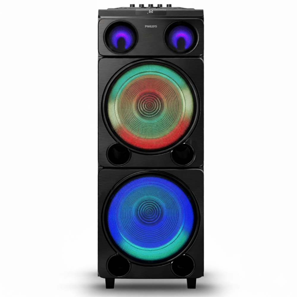 필립스 버스킹 업소 매장용 파티박스 블루투스 스피커 대형, TAX5509, 블랙 358,000원