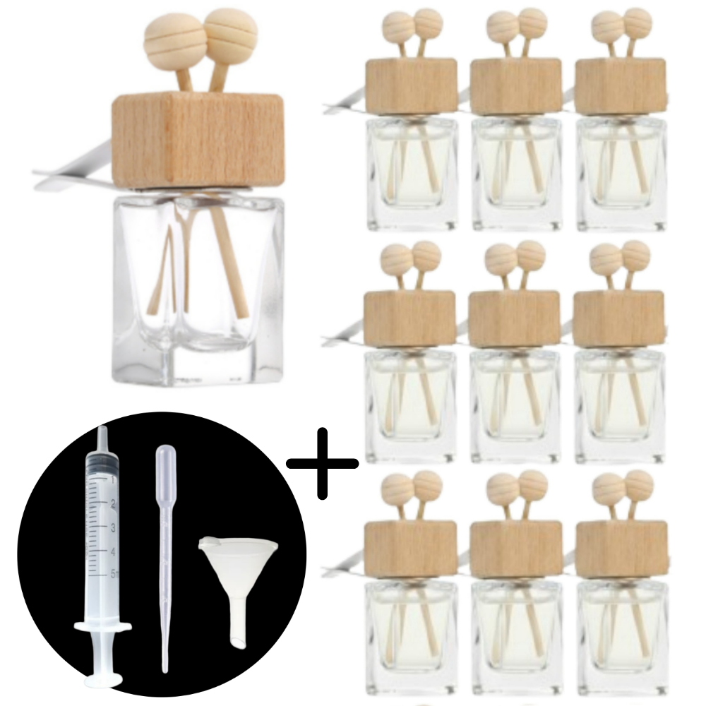 꾸밈리빙 차량용 디퓨저 방향제 용기 공병, 10개, 15ml, 우드 16,400원