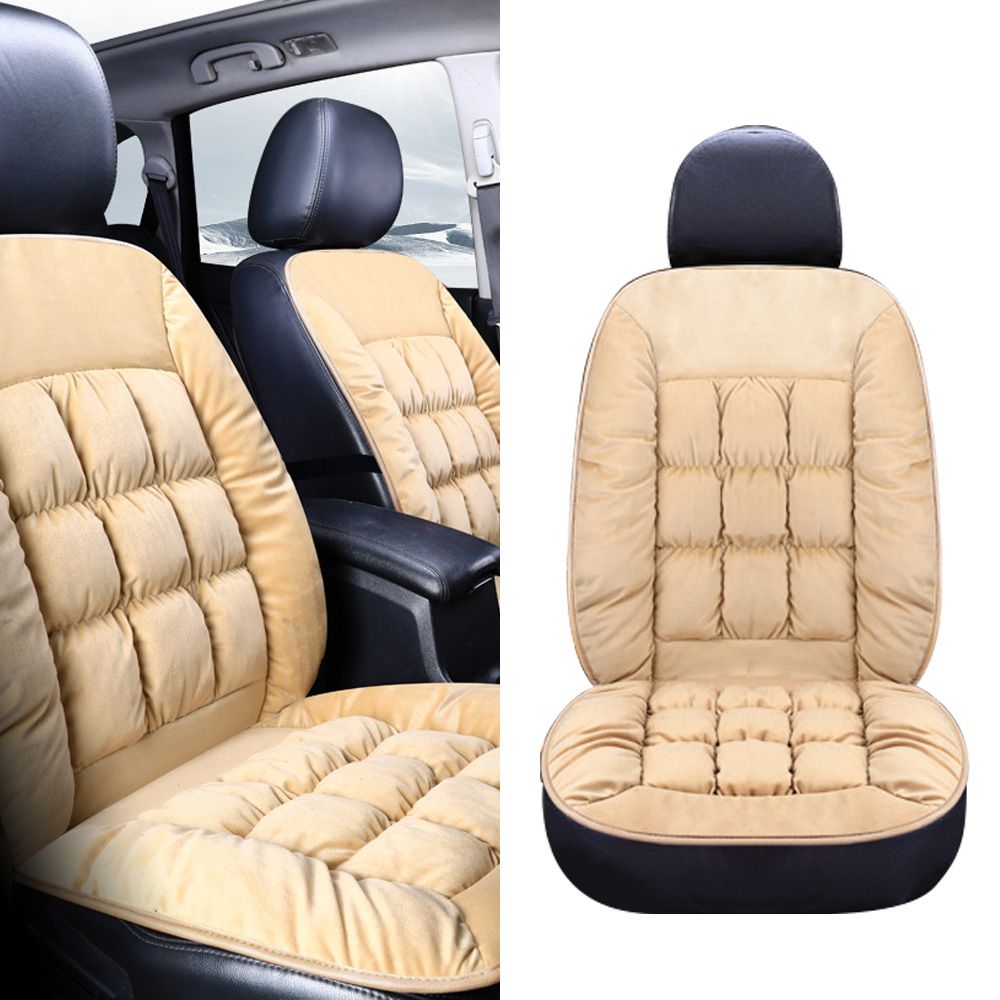 자동차 시트 커버 교체 패딩 극세사 차량용 겨울 보온 운전석 조수석 차 10,400원