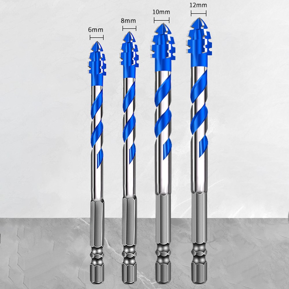 [호툴즈] 육각 생크 드릴비트 4종 세트/목재 철재 대리석 타공스텐 기리 철기리 코발트 전동 드릴 19,900원