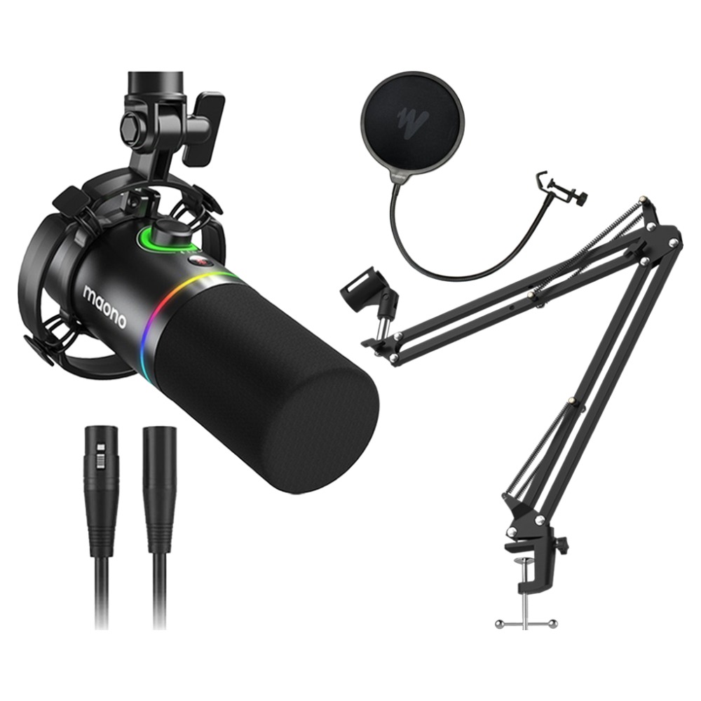 마오노 PD200X 마이크 + BA20스탠드 + PF150F 팝필터 + MKC-018 케이블 세트, PD200X(마이크), BA20(붐암 스탠드), 블랙 149,000원