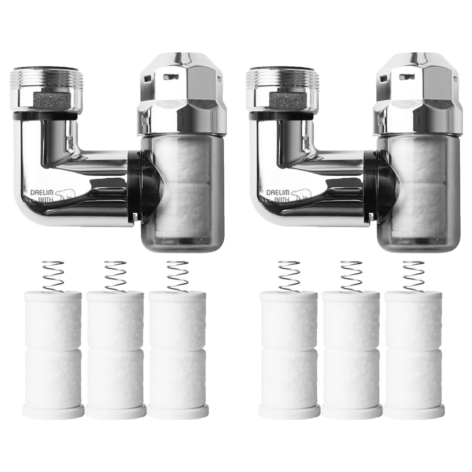 대림바스 세면대 회전형 필터탭 본품 + 리필 3p 46,980원