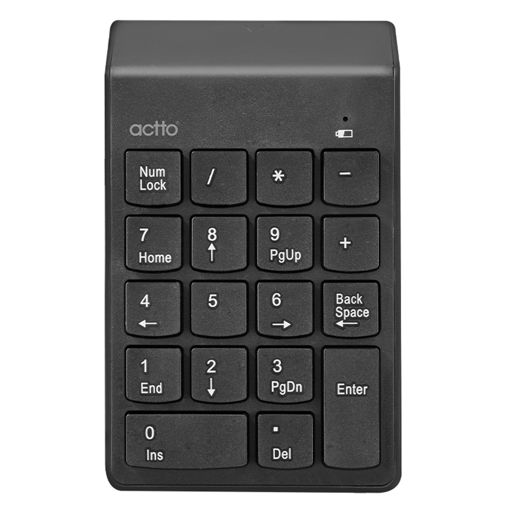 엑토 비동기식 USB 노트북 무선 숫자 키패드, 블랙, NBK-25, 단일상품 11,000원