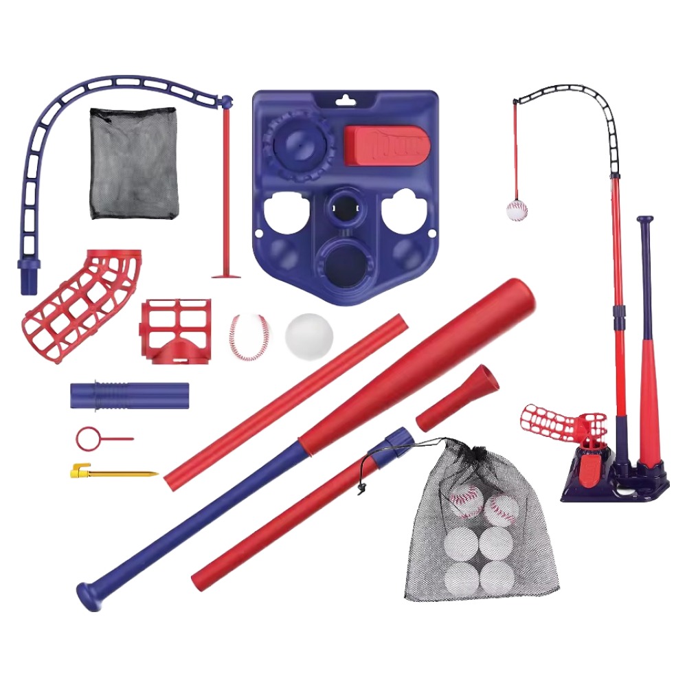 키드콘 3in1 야구놀이 티볼 베이스볼 플레이 세트, 혼합색상, 1개 40,350원
