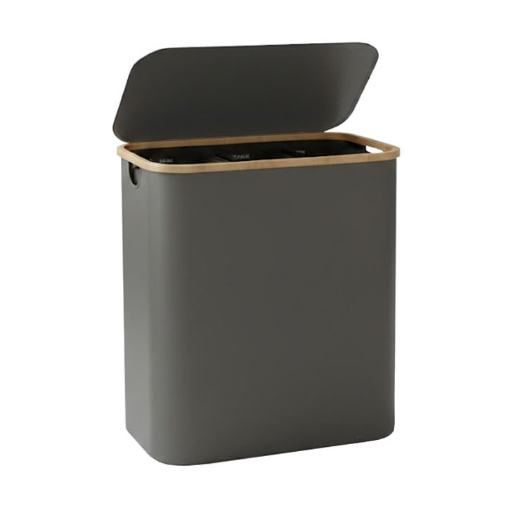 픽커스 대용량 접이식 3단 빨래 세탁 바구니 140L, 그레이 39,740원