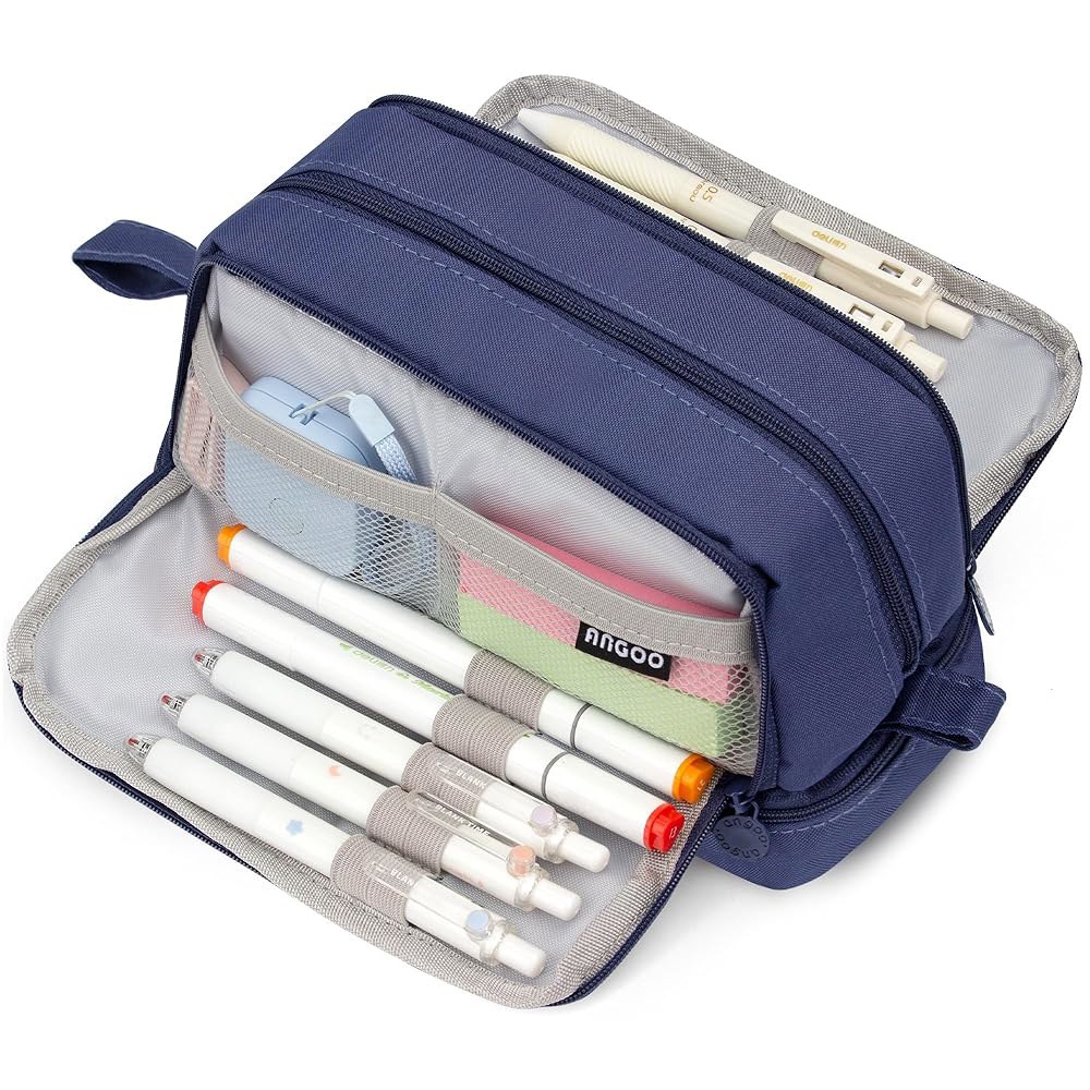 대용량 필통 에스테틱 연필 파우치 학용품 여아용 큰 십대 초대형 특수 펜 가방 어른과 학생용 지퍼 케이스 포함 42,500원