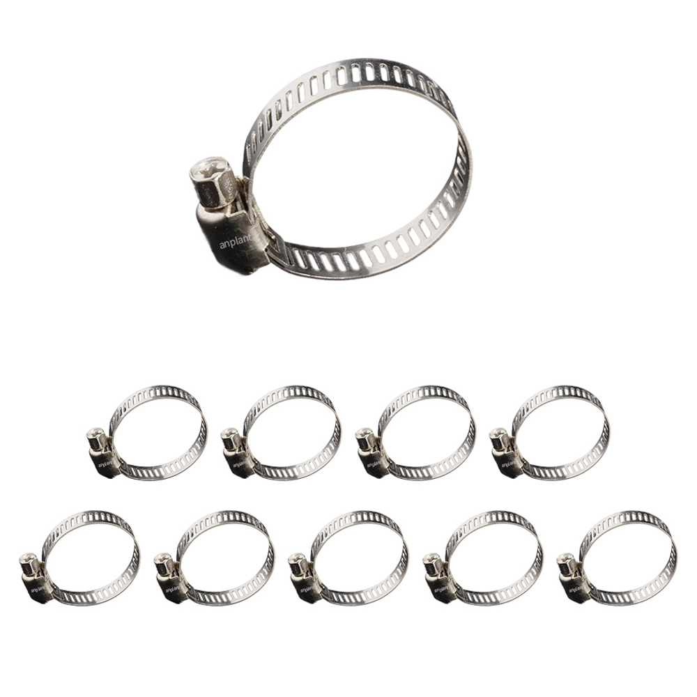 앙플랜트 올스텐 호스 스텐밴드 십자 나사형 18~32mm, 10개 5,590원