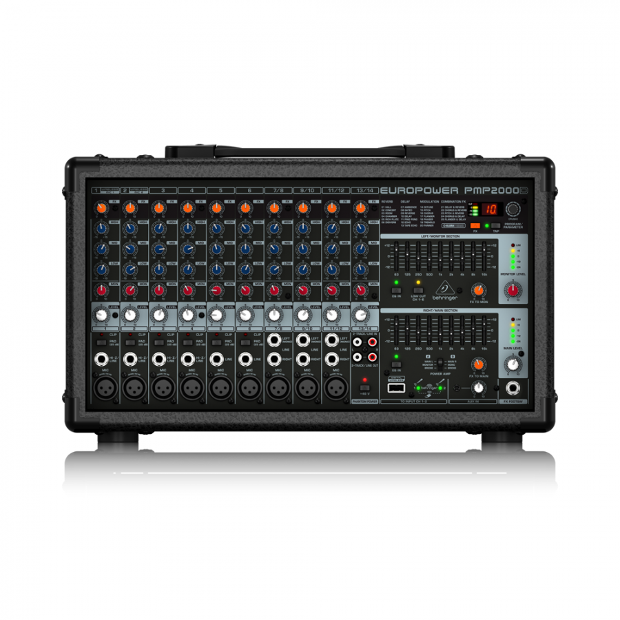 베링거 PMP2000D 파워드 믹서 앰프 2000W 클락테크닉 팬텀파워 592,780원