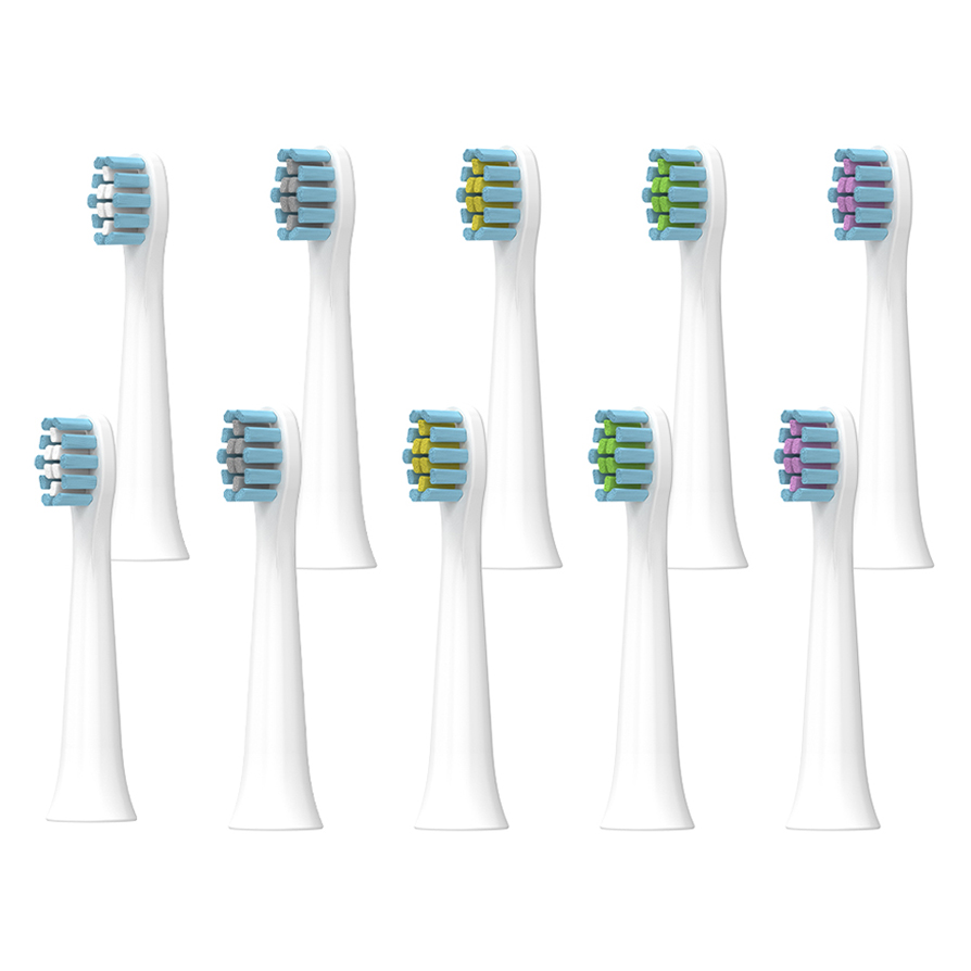 SKY 케어 C타입 충전식 소닉 음파 전동칫솔 교체용 칫솔모, 10개 6,780원