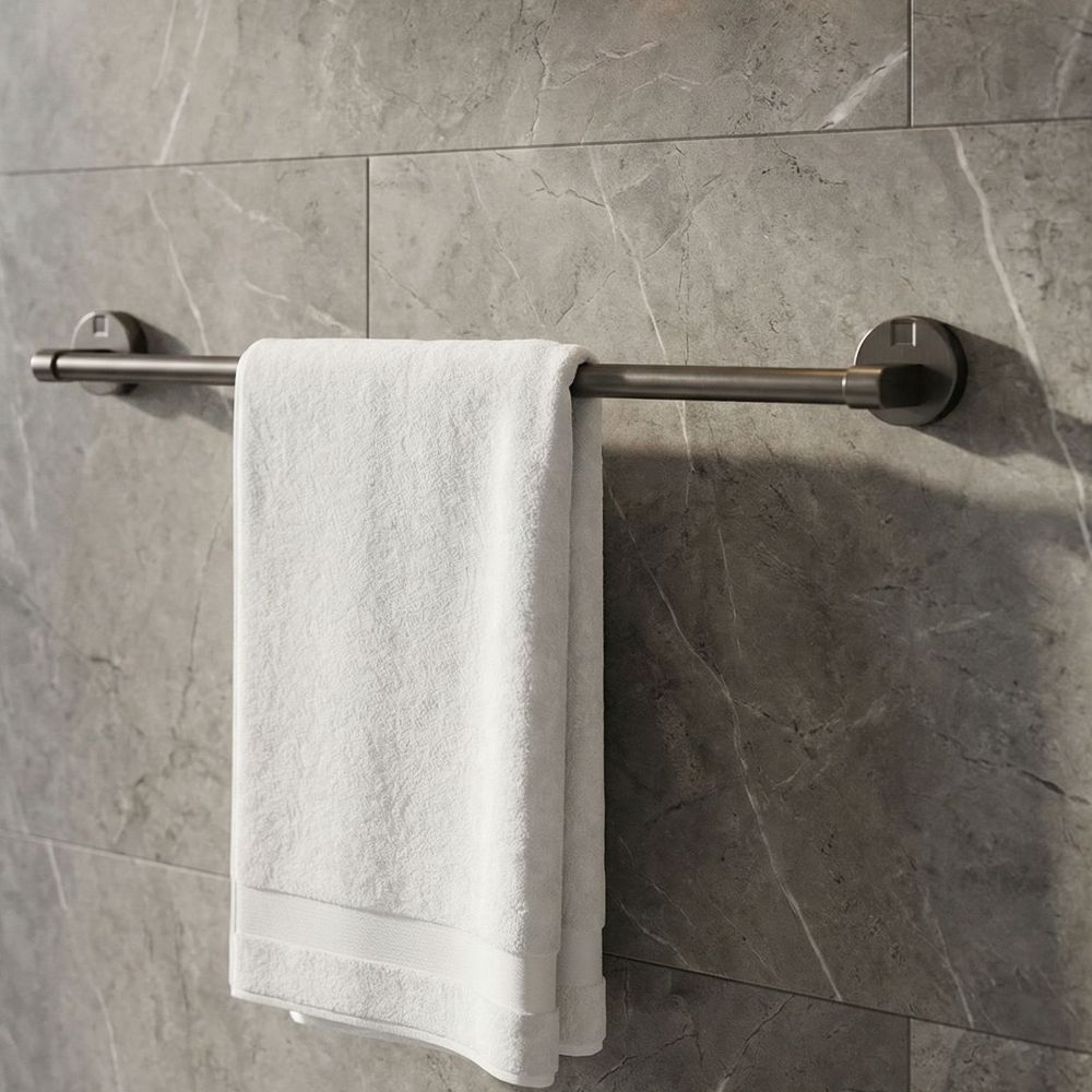 다파노 무타공 강력흡착 욕실 수건걸이, 그레이, 1개 12,900원