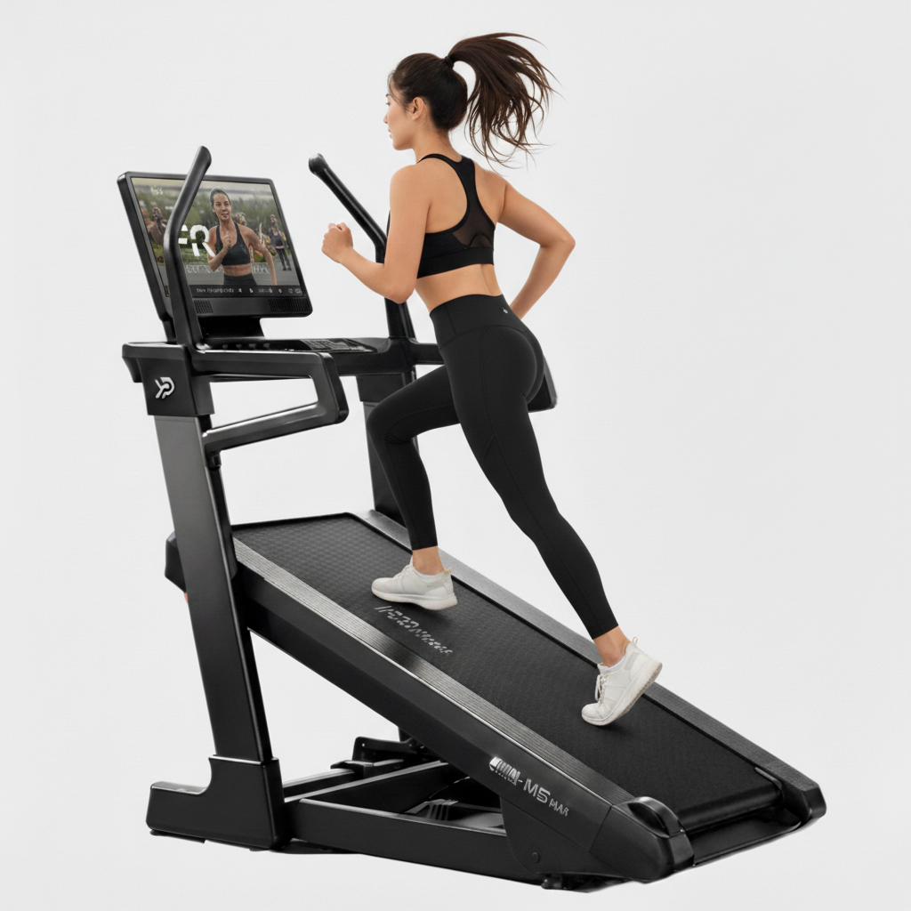 맥스코어 마이마운틴 홈트 런닝머신 가정용 러닝머신 트레드밀 실내 러닝 트래드밀, 블랙, M5Pro (12도 경사) 1,310,000원