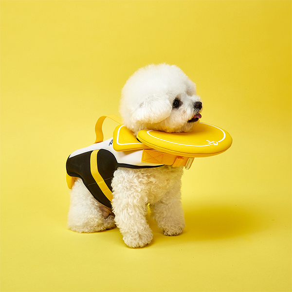 위니즈 강아지 다이버 구명조끼 네오프렌 수영복 물놀이, 마린블랙, 1개, 현재가 38,670원