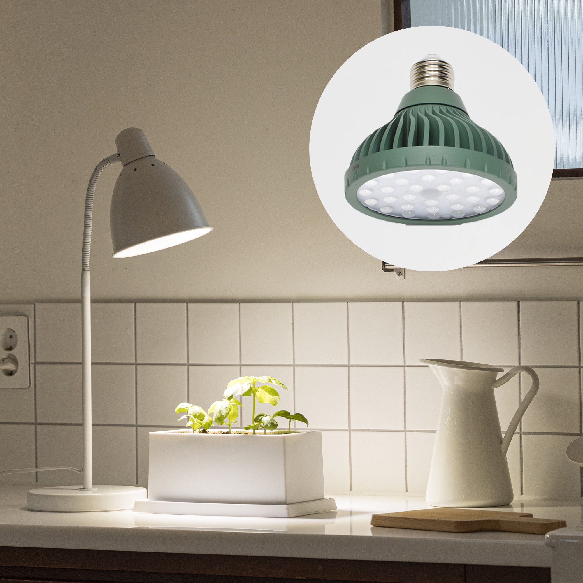 파미 식물등 생장 성장 램프 전구 조명 식물 LED, 주백색, 1개 31,900원